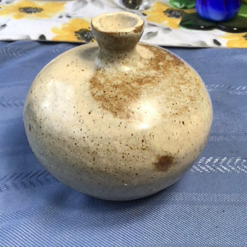Vintage Pottery Signed  By Josh Unterman 5" 1996